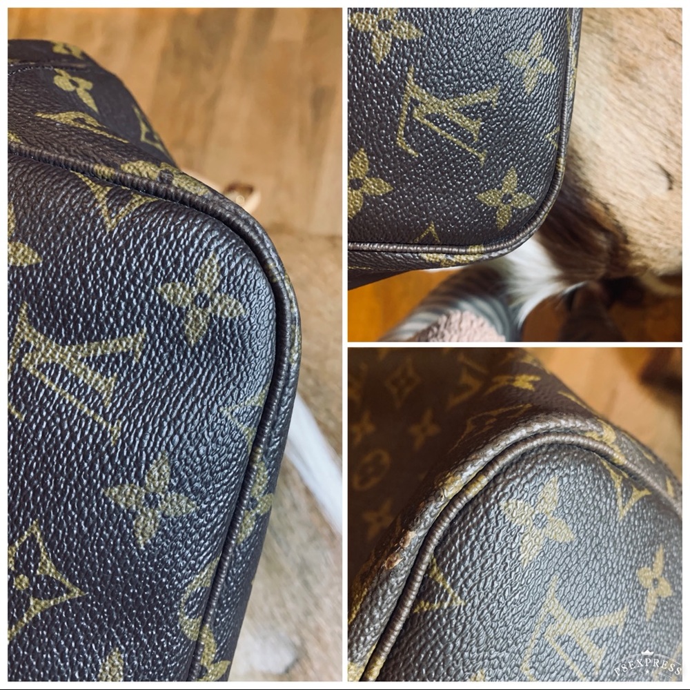 ‼️SOLD on ♏️‼️LV NEVERFULL MM GORG EUC/DUST BAG - Picture 12 of 13